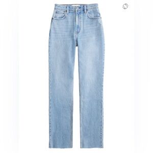 Abercrombie & Fitch Light Blue High Rise Women Jeans
